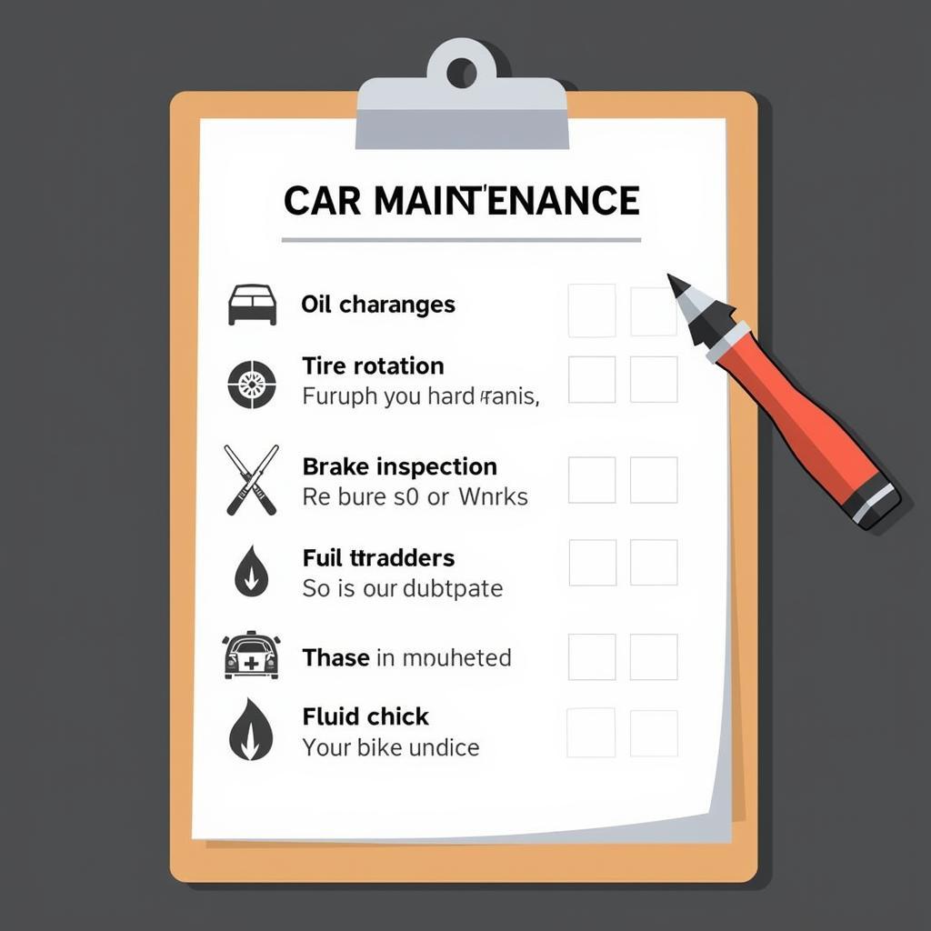 Car Maintenance Checklist Nampa ID