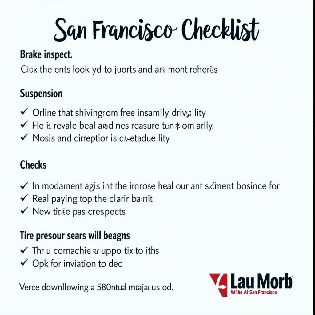 Car Maintenance Checklist for San Francisco Drivers