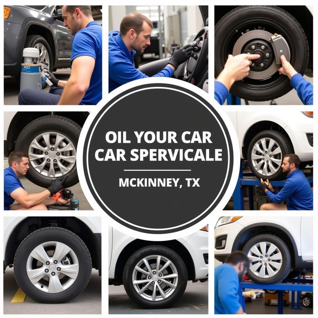 Regular car maintenance services available in McKinney, TX.