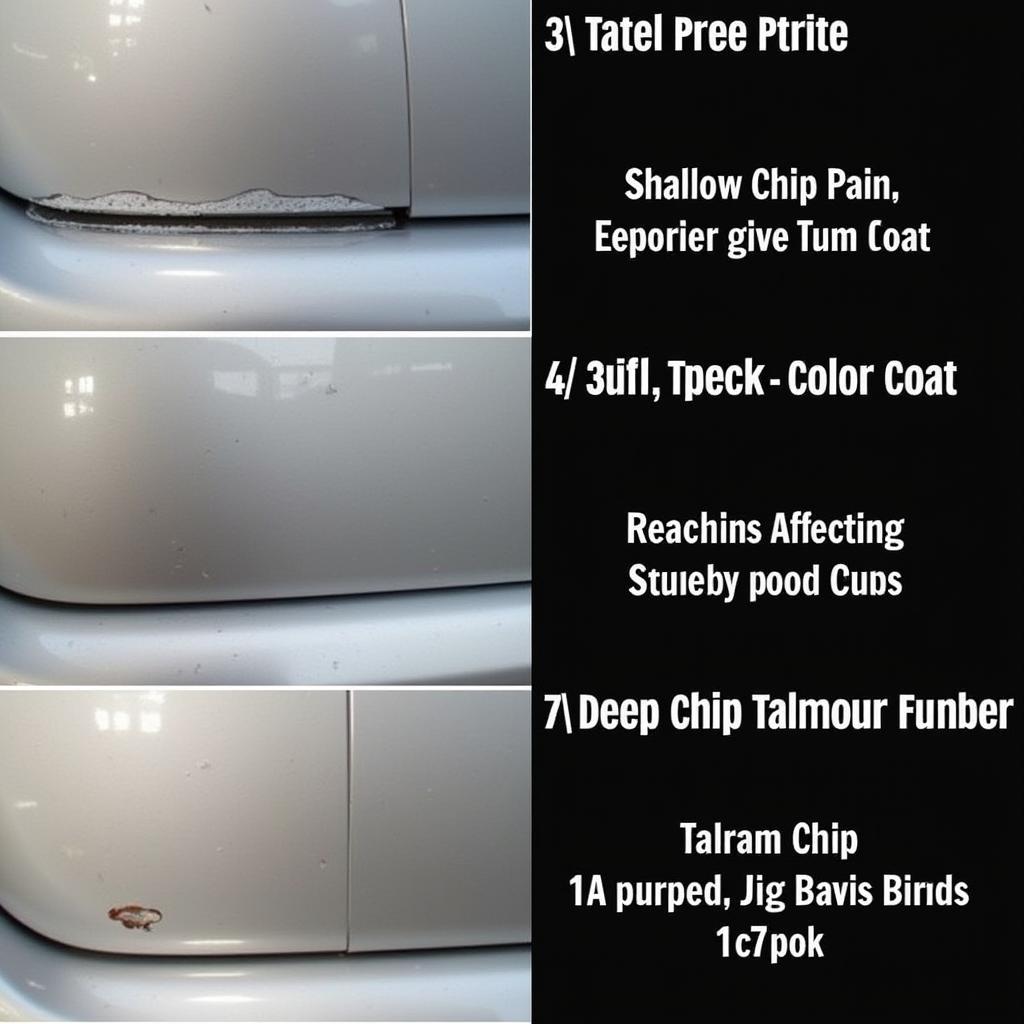 Assessing Car Paint Chip Damage