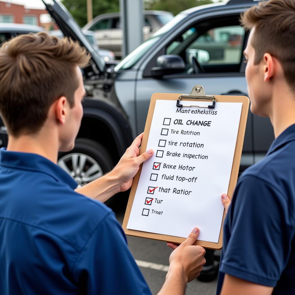 Car Repair and Maintenance Checklist