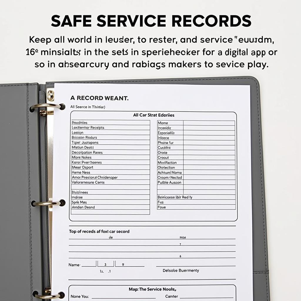 Importance of Maintaining Car Service Records