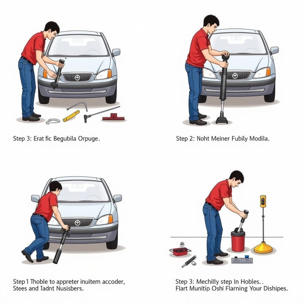 Car Shocker Replacement Process