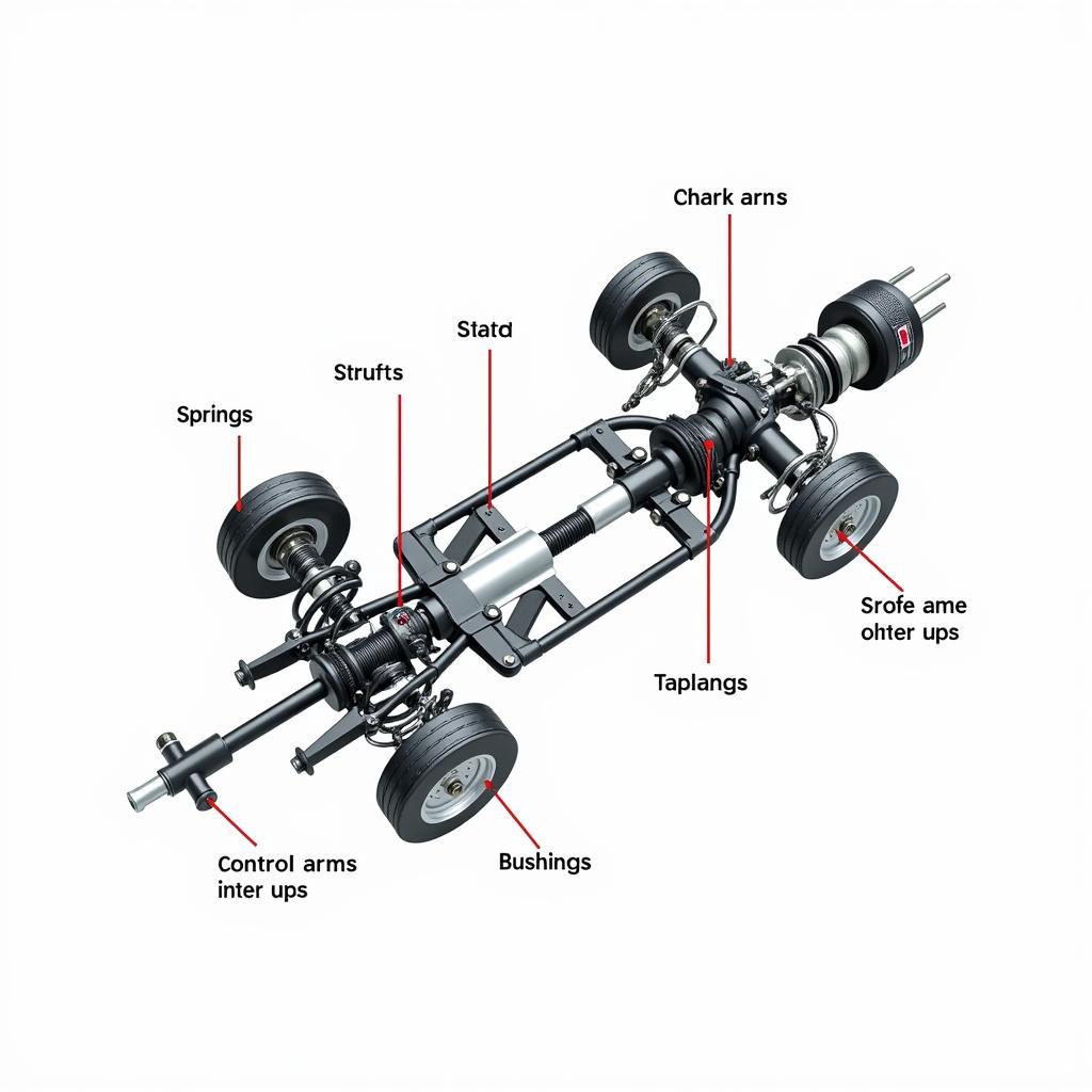 Car Suspension System Components Diagram