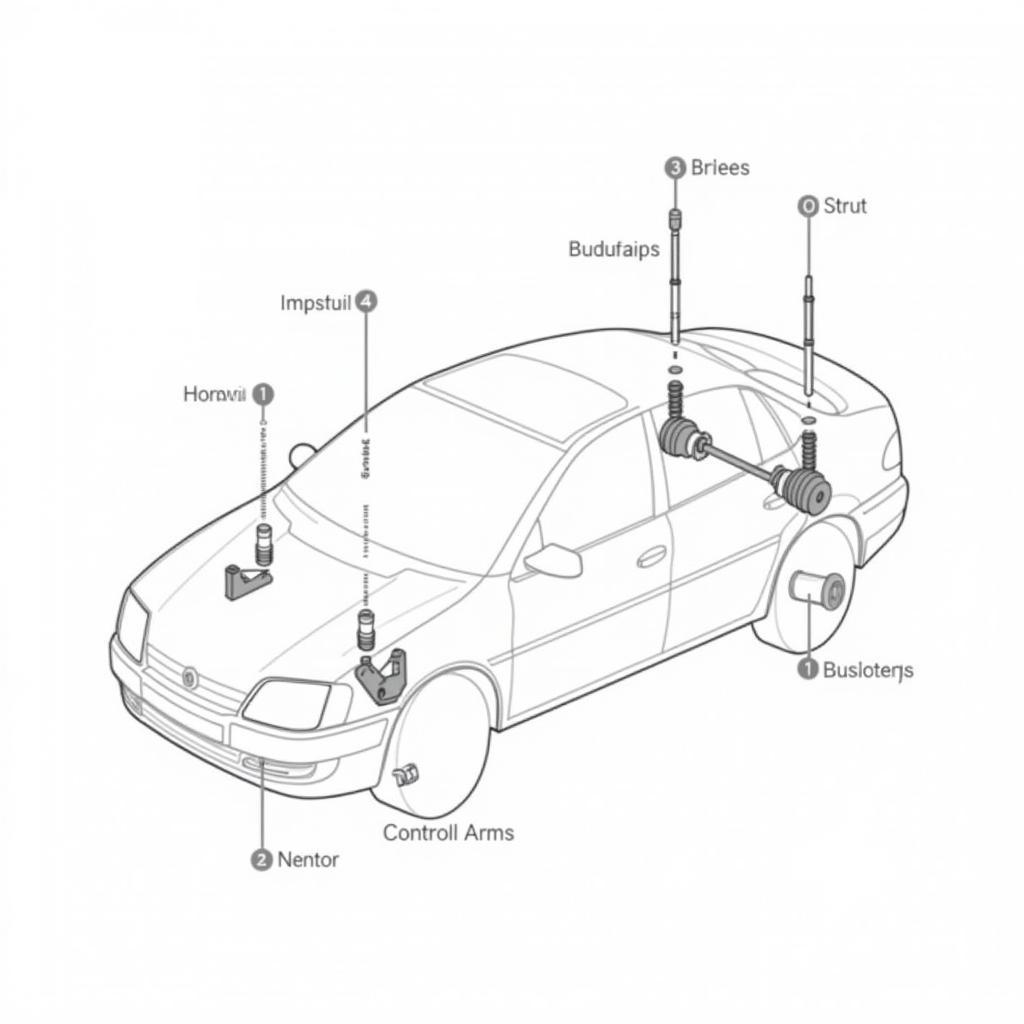 Car Suspension System Components