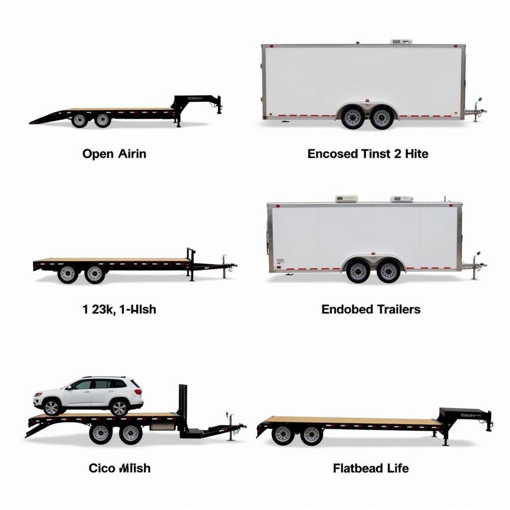 Different Car Transport Trailer Types in Wisconsin