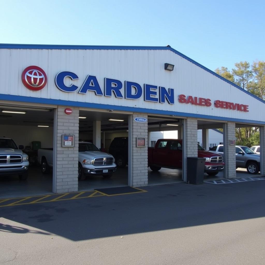 Carden Auto Sales Service and Body Shop Exterior