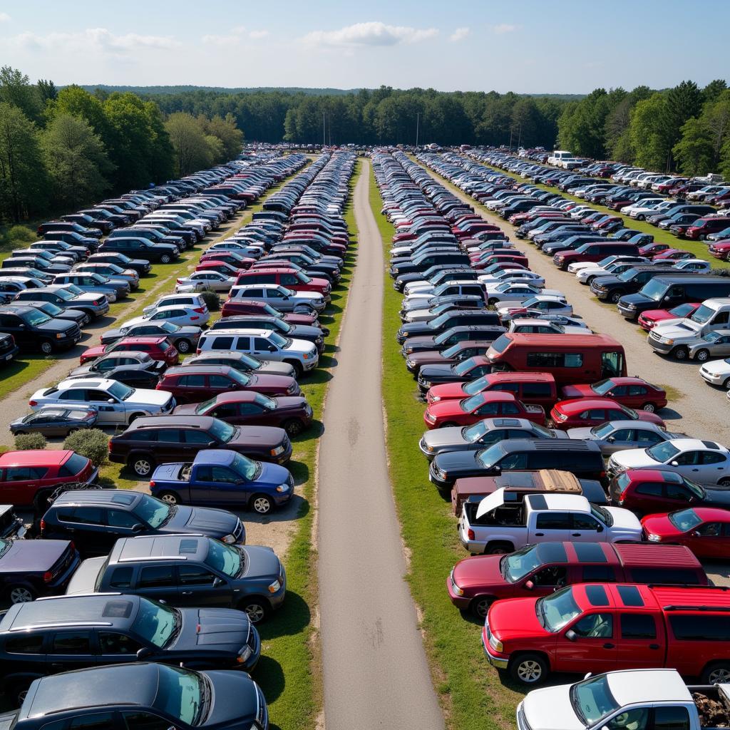 Carolina Salvage Yard Overview