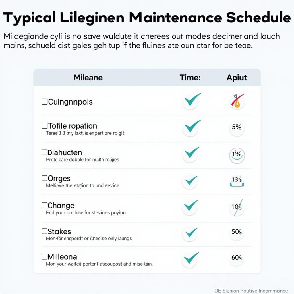 Cary Auto Service Maintenance Schedule