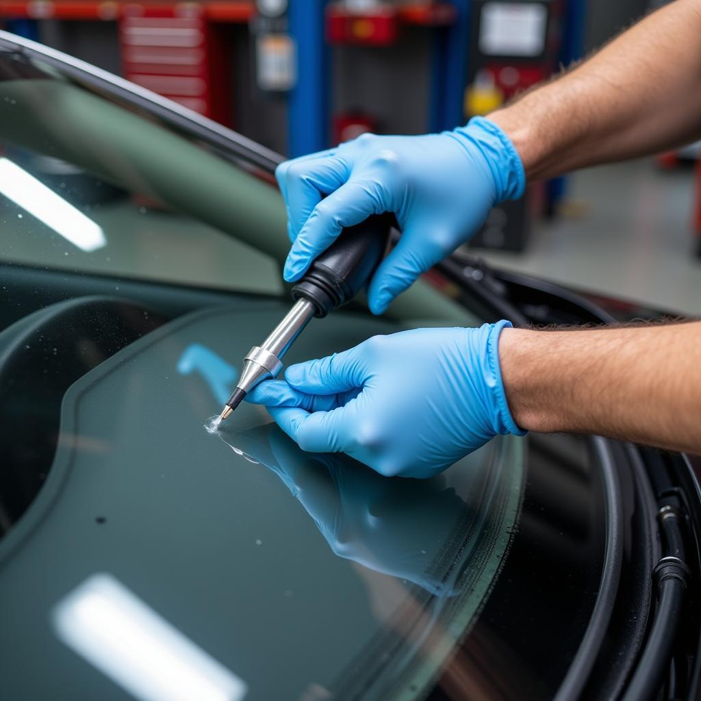 Certified Auto Glass Technician in Orange County