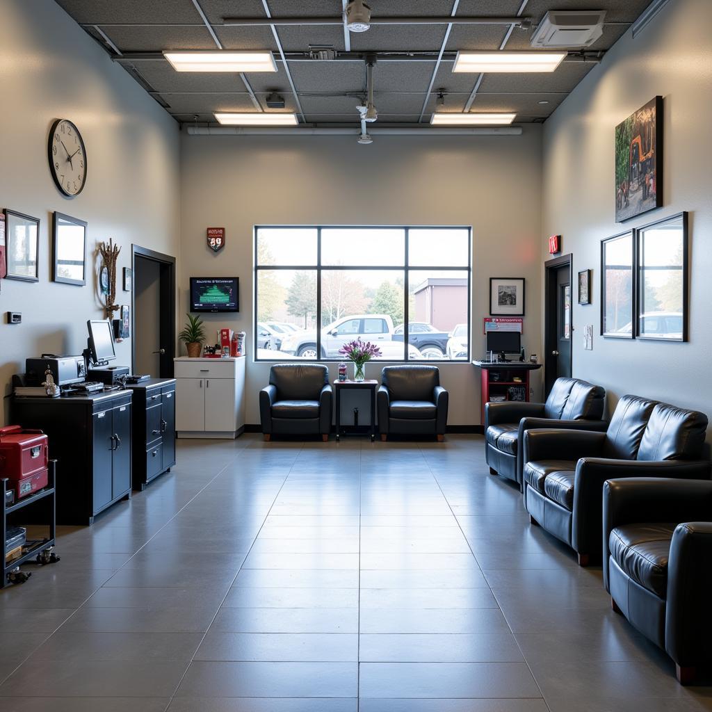 Chattanooga Auto Repair Shop Interior