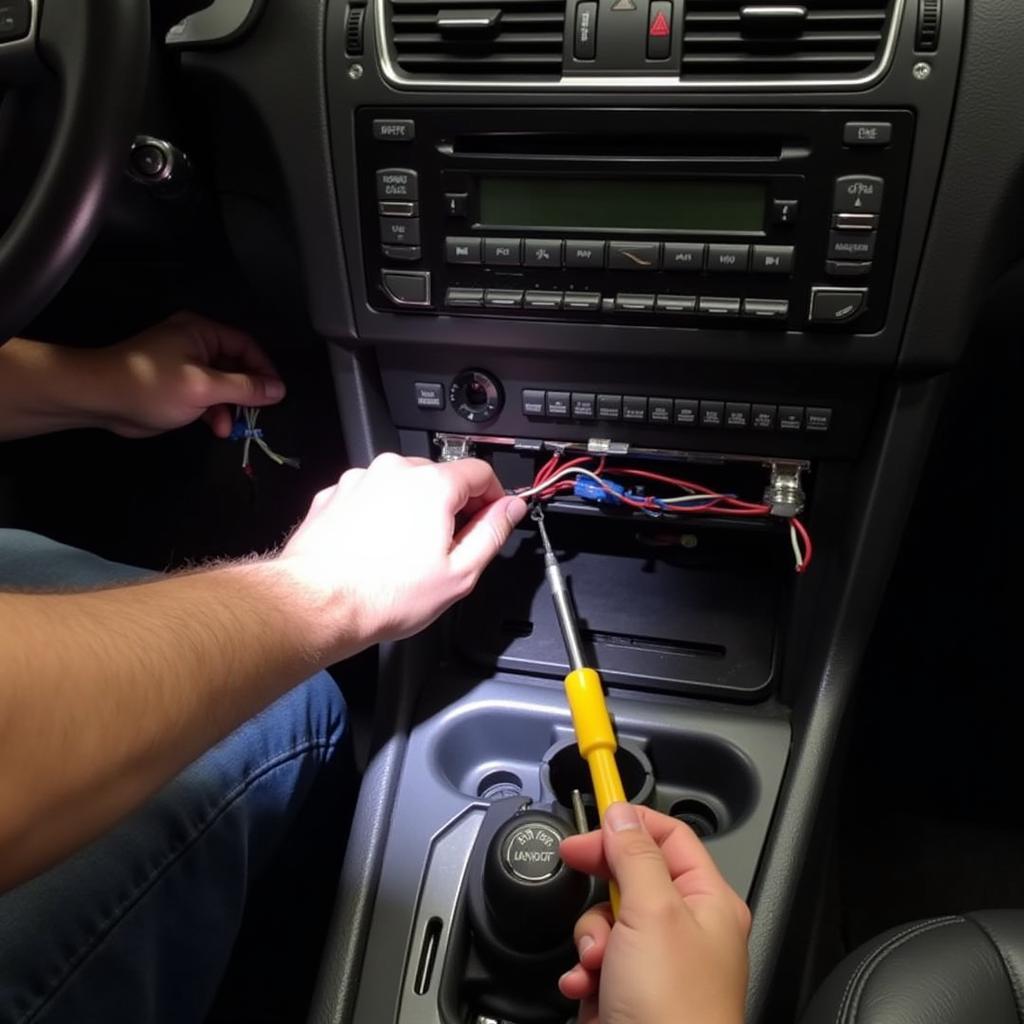 Checking Car Stereo Wiring