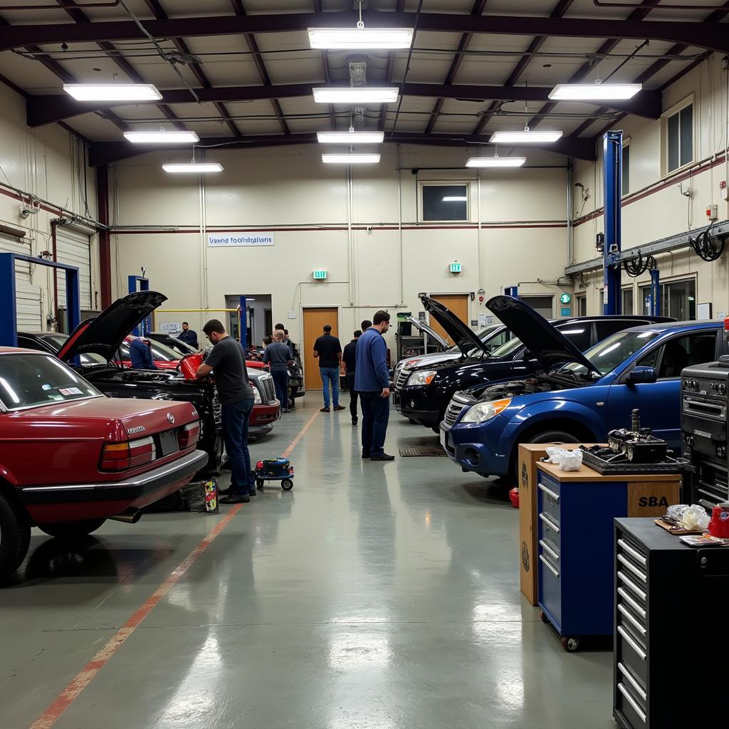 Chicago Auto Repair Shop in Action