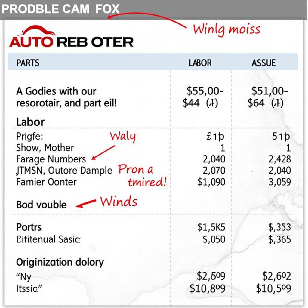 Understanding Auto Repair Estimates in Chicago Heights