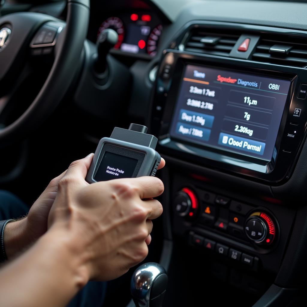 Chicago Mechanic Using Diagnostic Tools