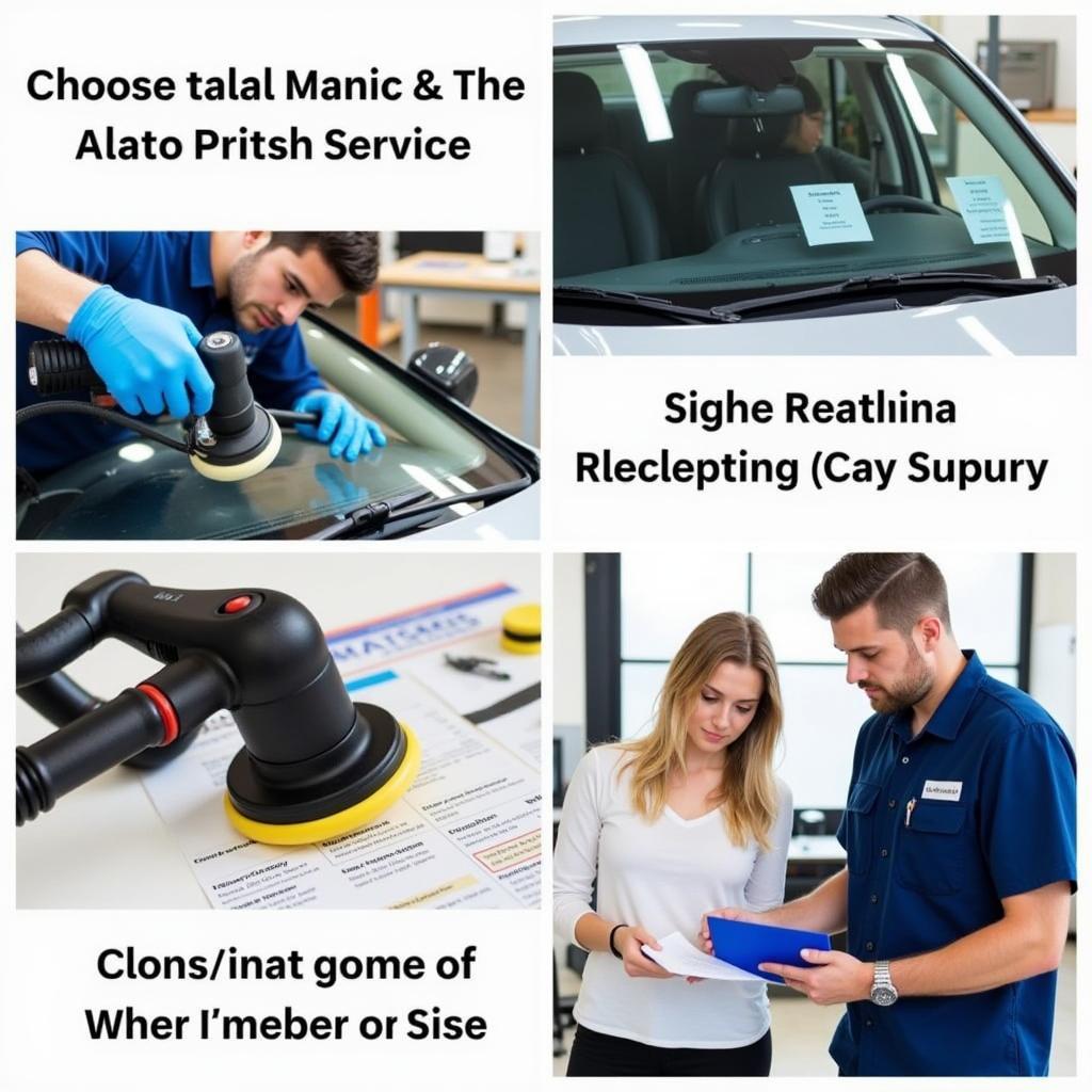 Choosing an Auto Glass Polish Service in Portland