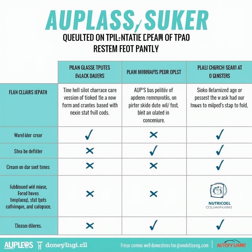 Infographic comparing different auto glass repair options