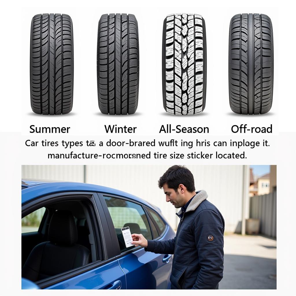 Choosing the right tires for your car based on driving conditions and vehicle requirements