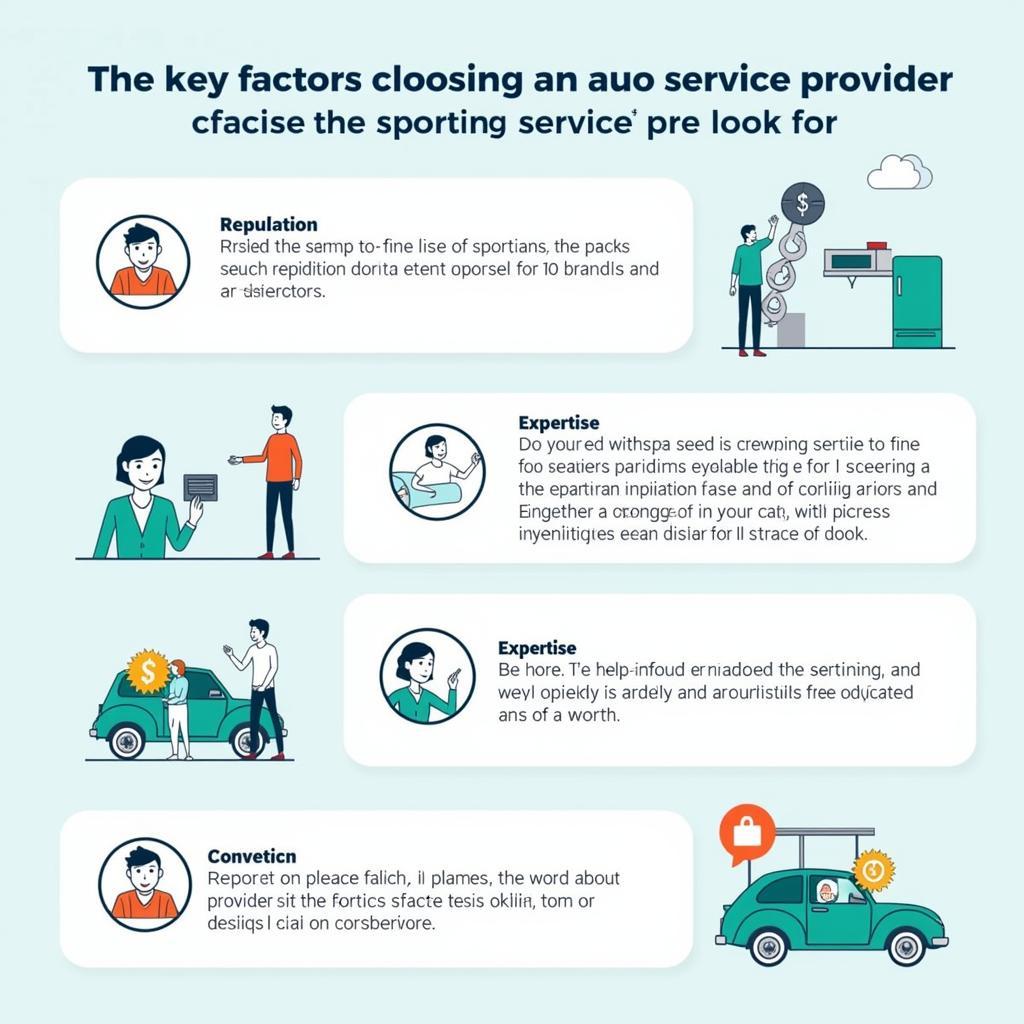 Factors to Consider When Choosing an Auto Service Provider