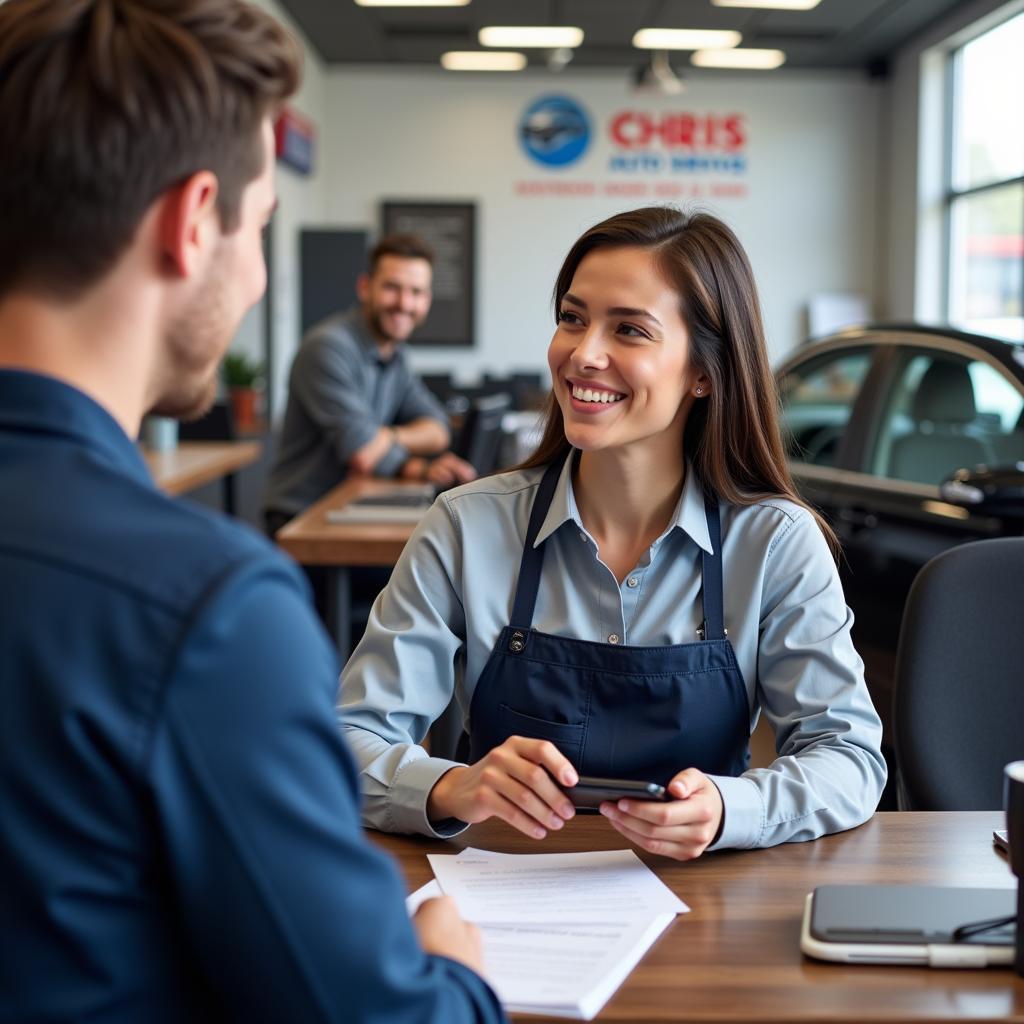 Customer Service Representative at Chris Auto Service