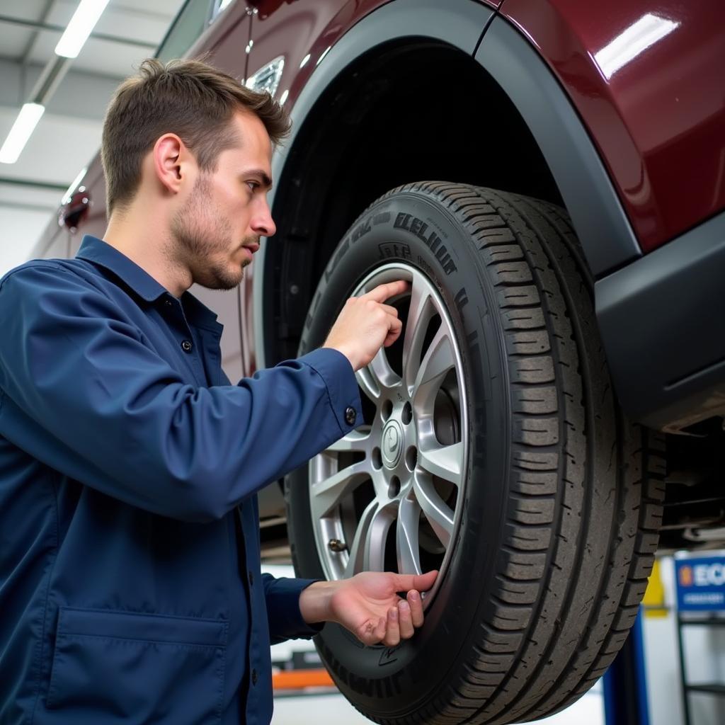 Tire Rotation Service at Chucks Auto Service