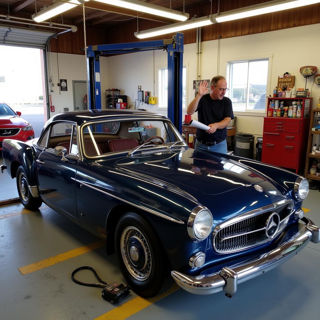 Classic Car Maintenance at a Highland Beach, FL Garage