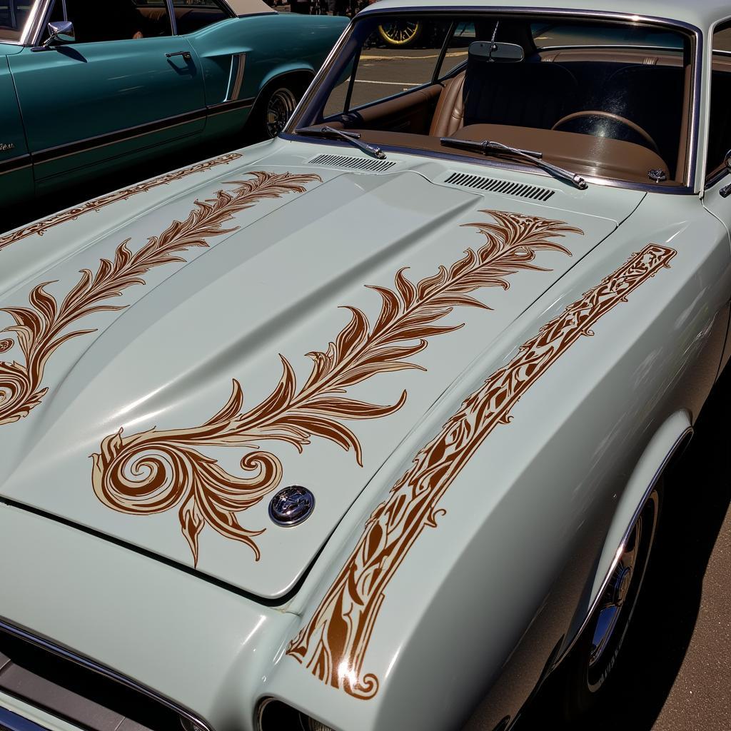 Classic Car Pinstriping Design