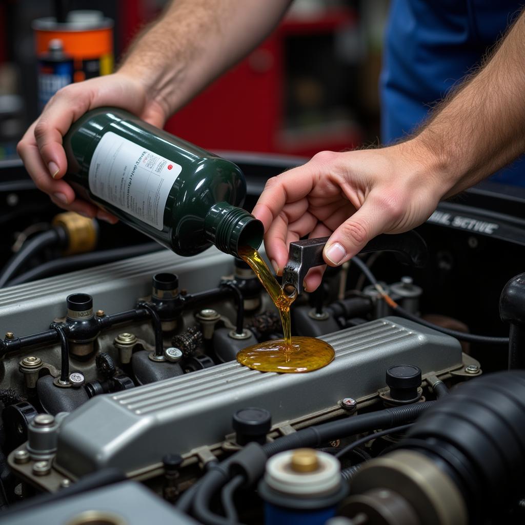 Routine Maintenance Tasks on a Classic Car