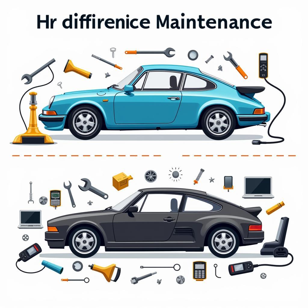 Classic Car vs. Hybrid Maintenance Differences