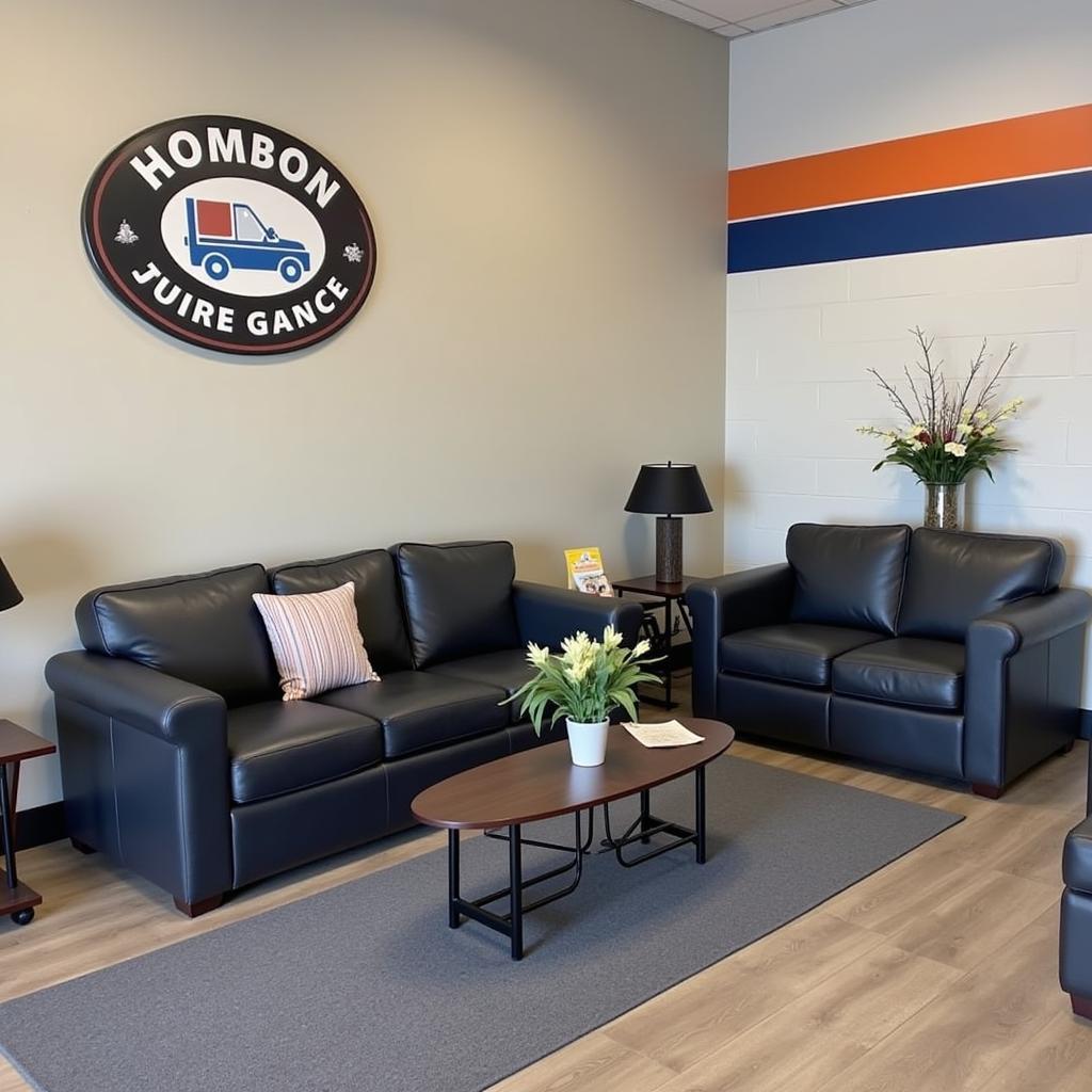 Comfortable Customer Waiting Area at Clayton LA Auto Service Center