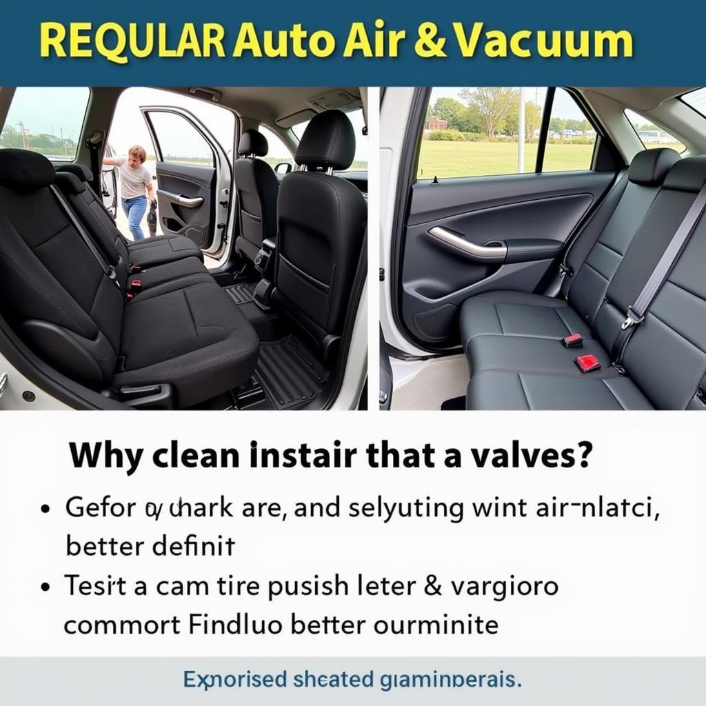 Clean and Comfortable Car Interior