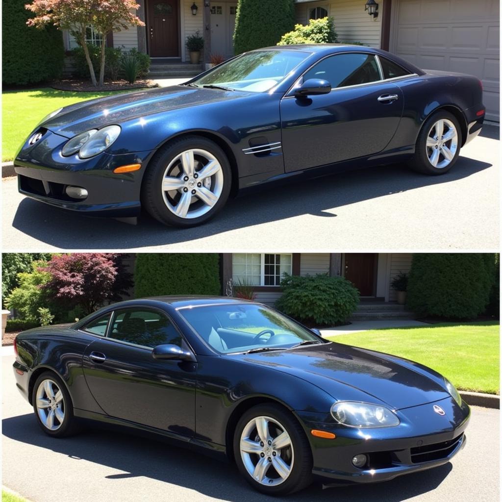 Clean Car Parked in Driveway Shoreline, WA