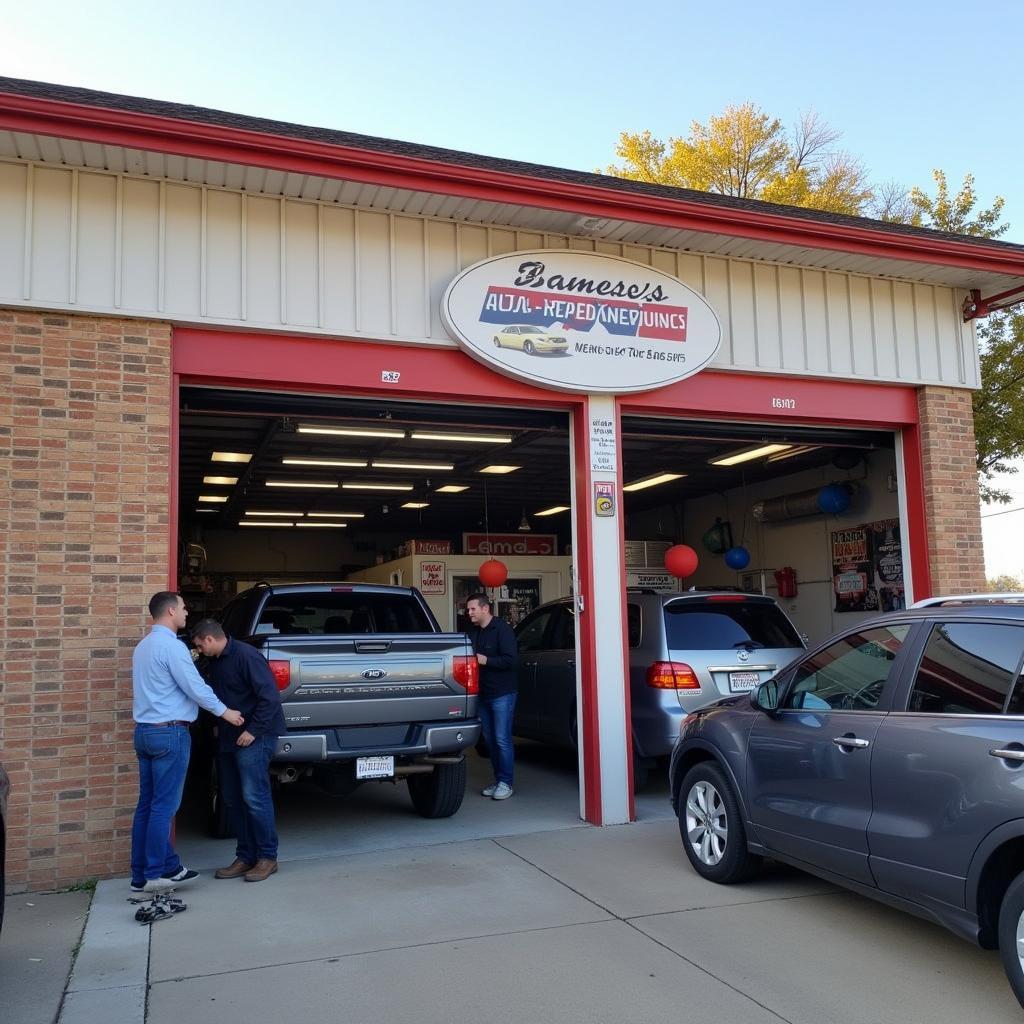 Clear Lake WI Auto Repair Shop Exterior