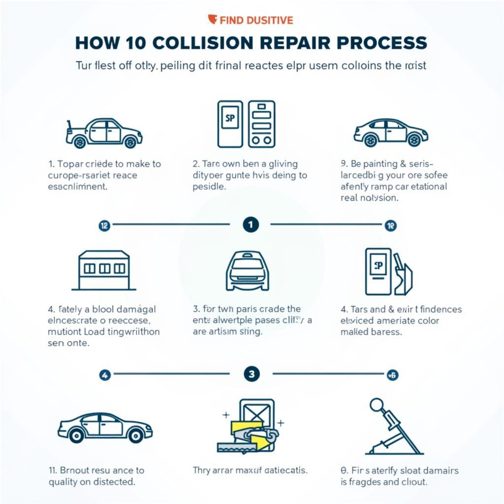 Collision Repair Process Stages