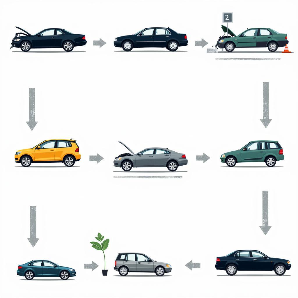 Collision Repair Process at a Gateway Auto Service Center