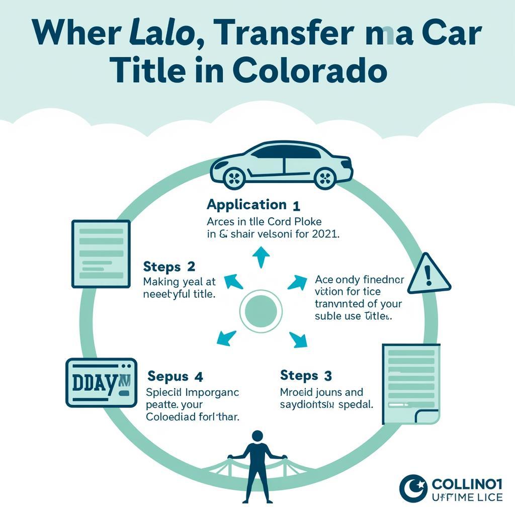 Colorado Auto Title Process Illustration