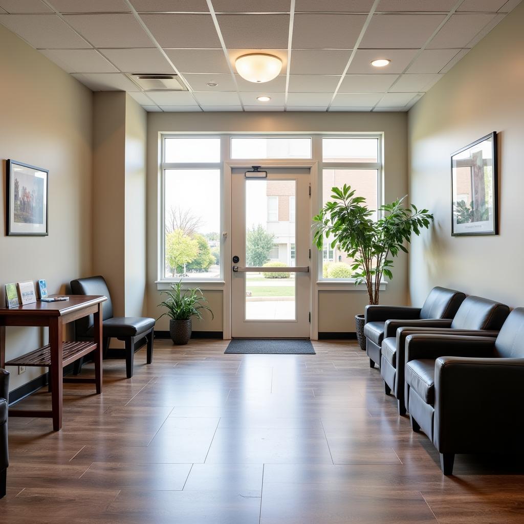 Comfortable Customer Waiting Area in a Memphis Auto Service Center