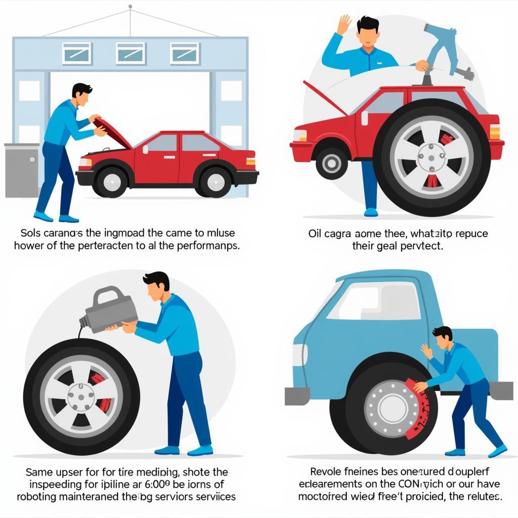 Common Auto Service and Maintenance Tasks