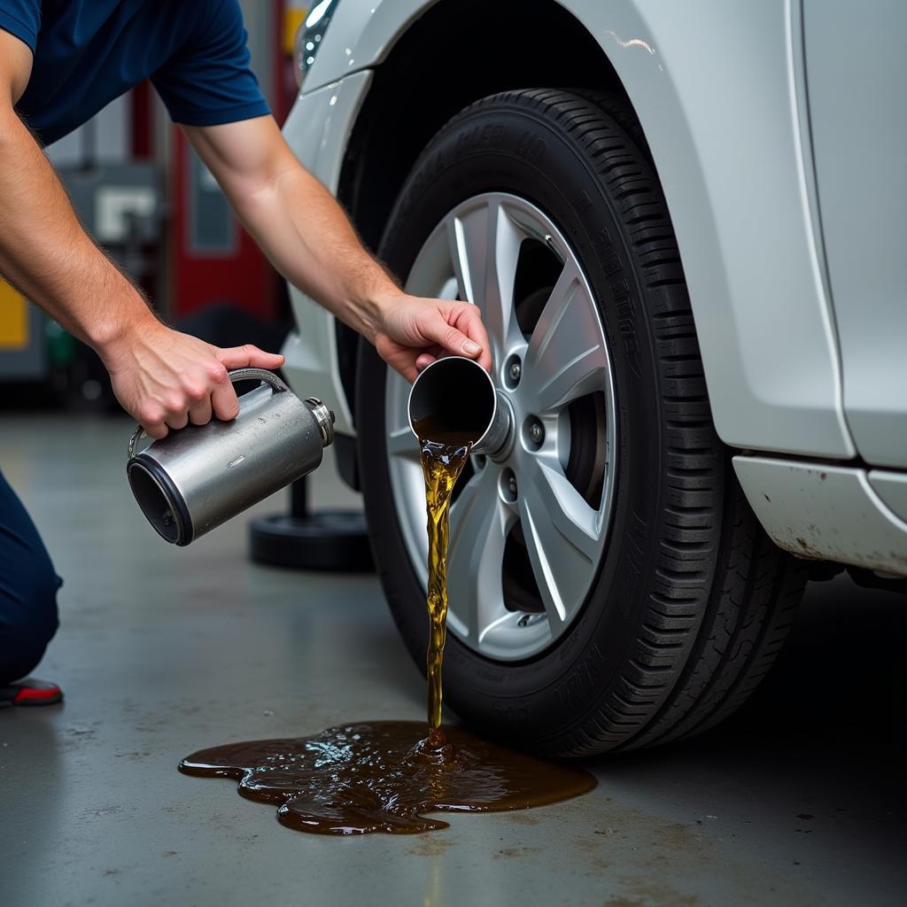 Oil Change Service in Beauvais