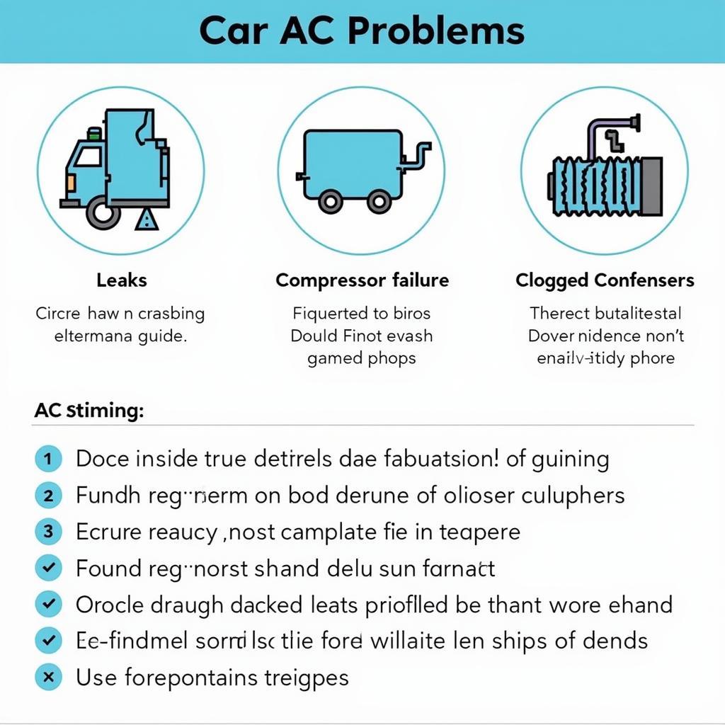 Common Car AC Problems and their Solutions