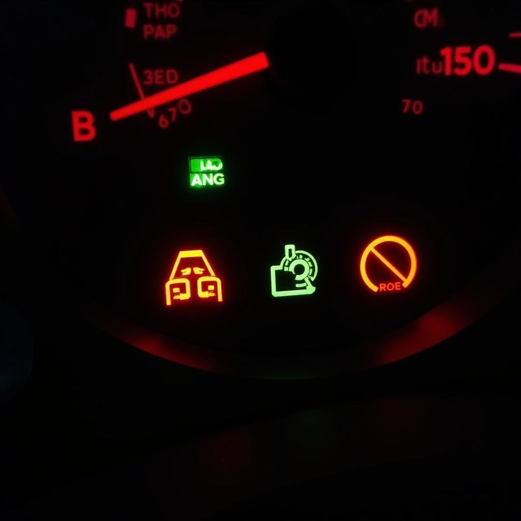 Dashboard Warning Lights Indicating Common Car Issues