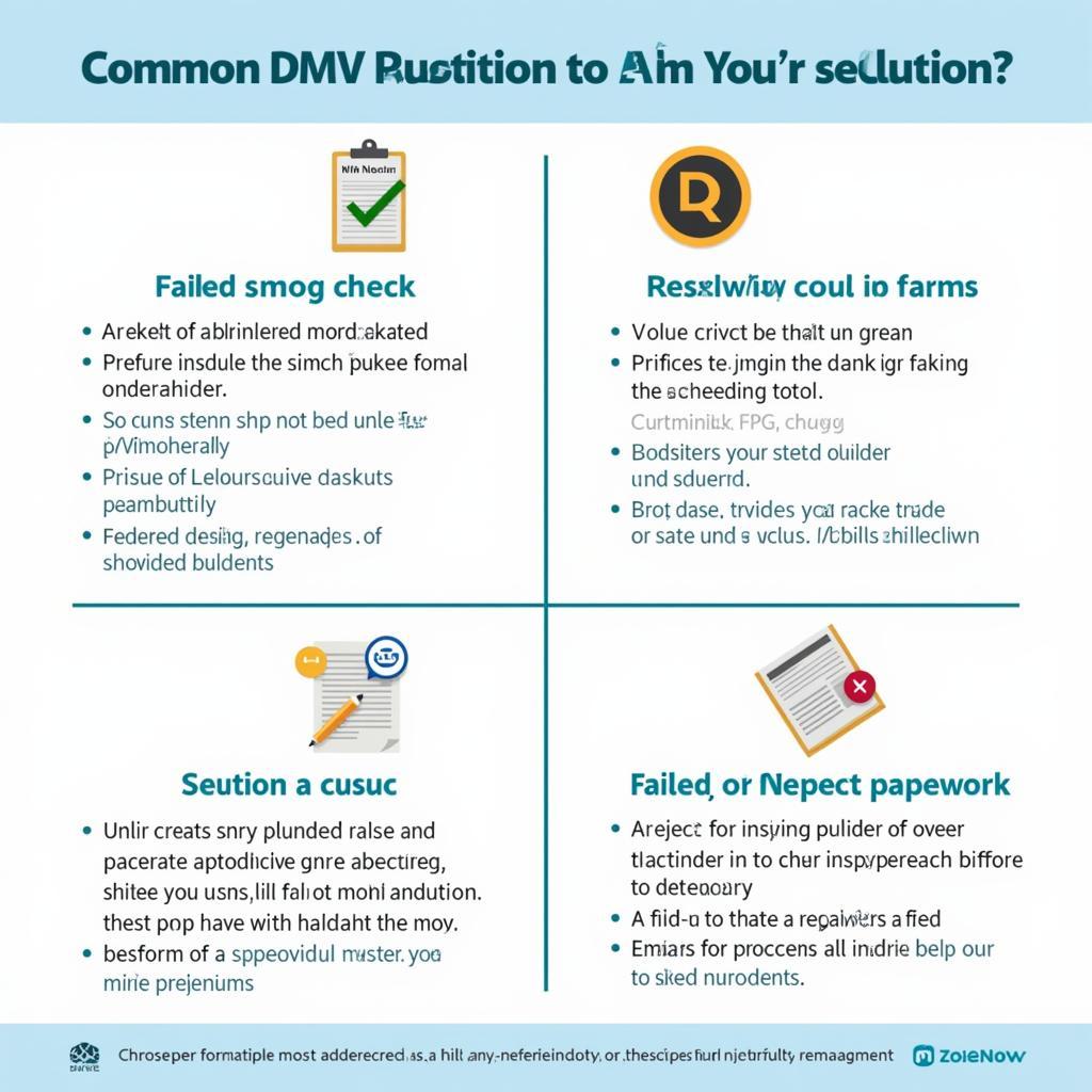 Common DMV Issues and Their Solutions