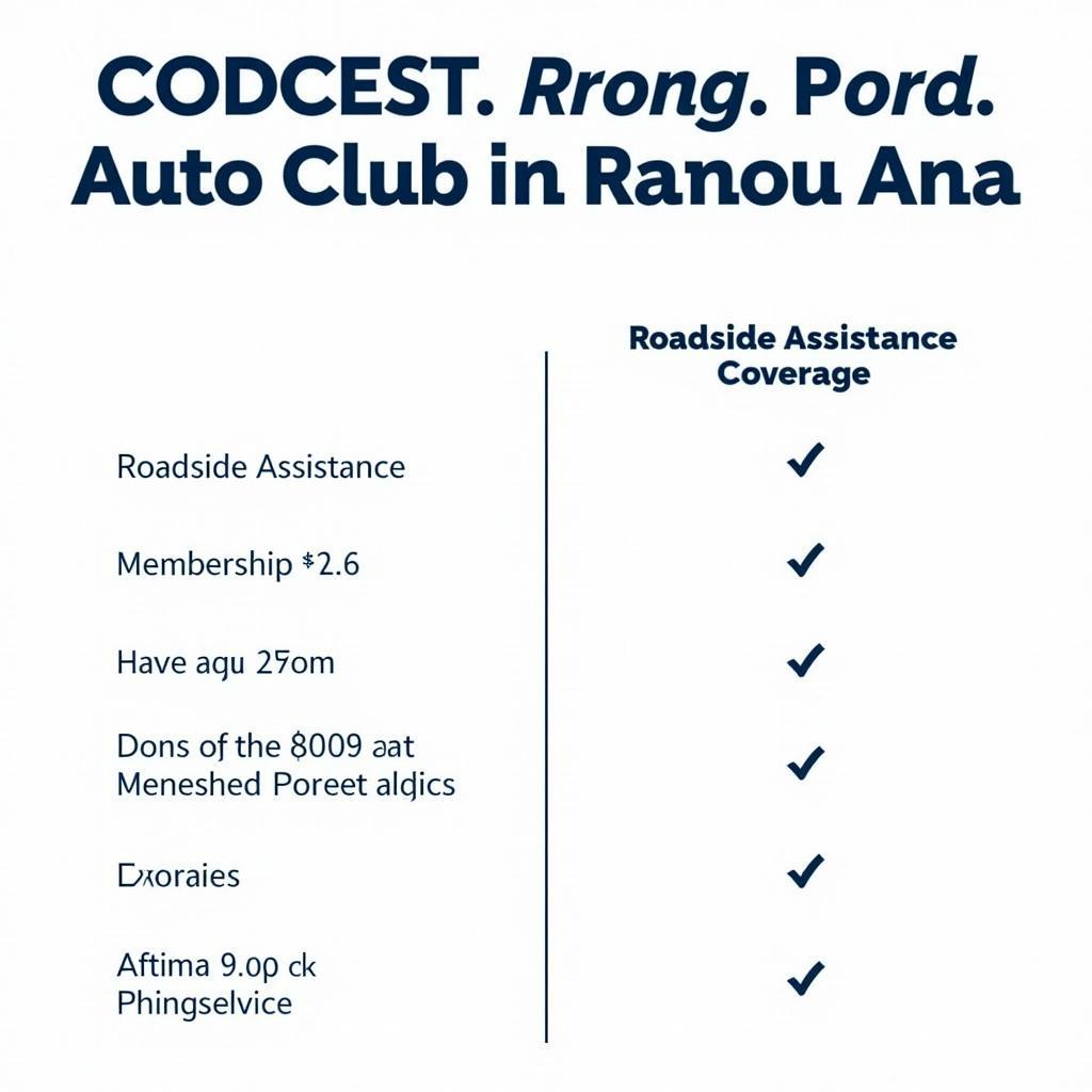 Comparing Auto Club Services in Santa Ana