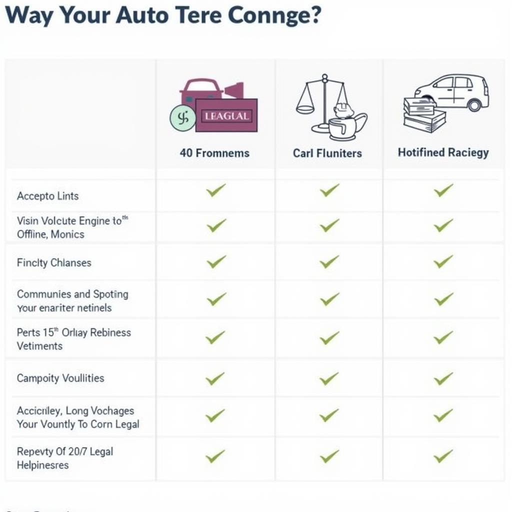 Comparing Auto Legal Protection Plans