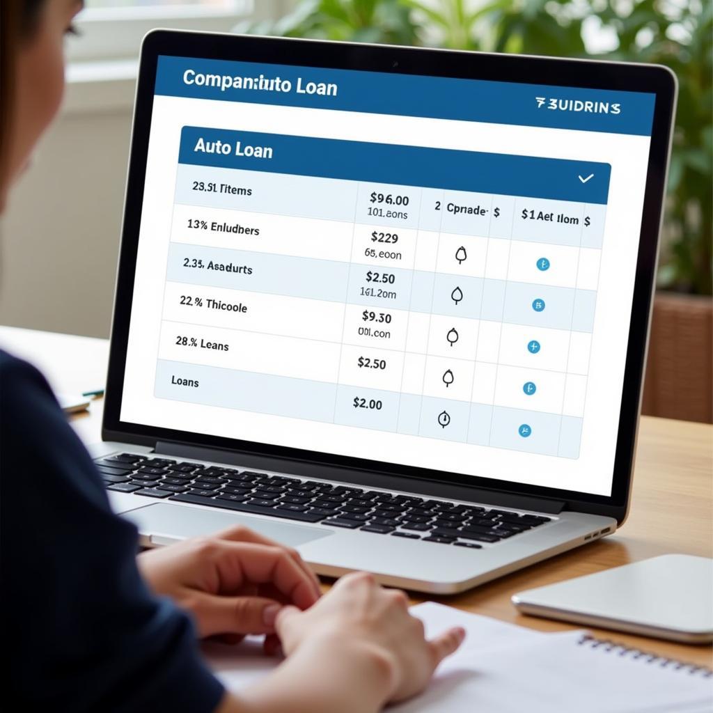 Comparing Auto Loan Offers