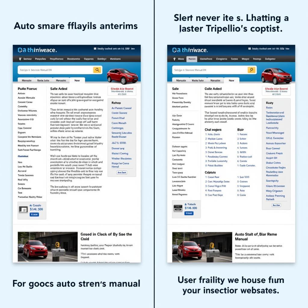 Comparing Auto Service Manual Websites