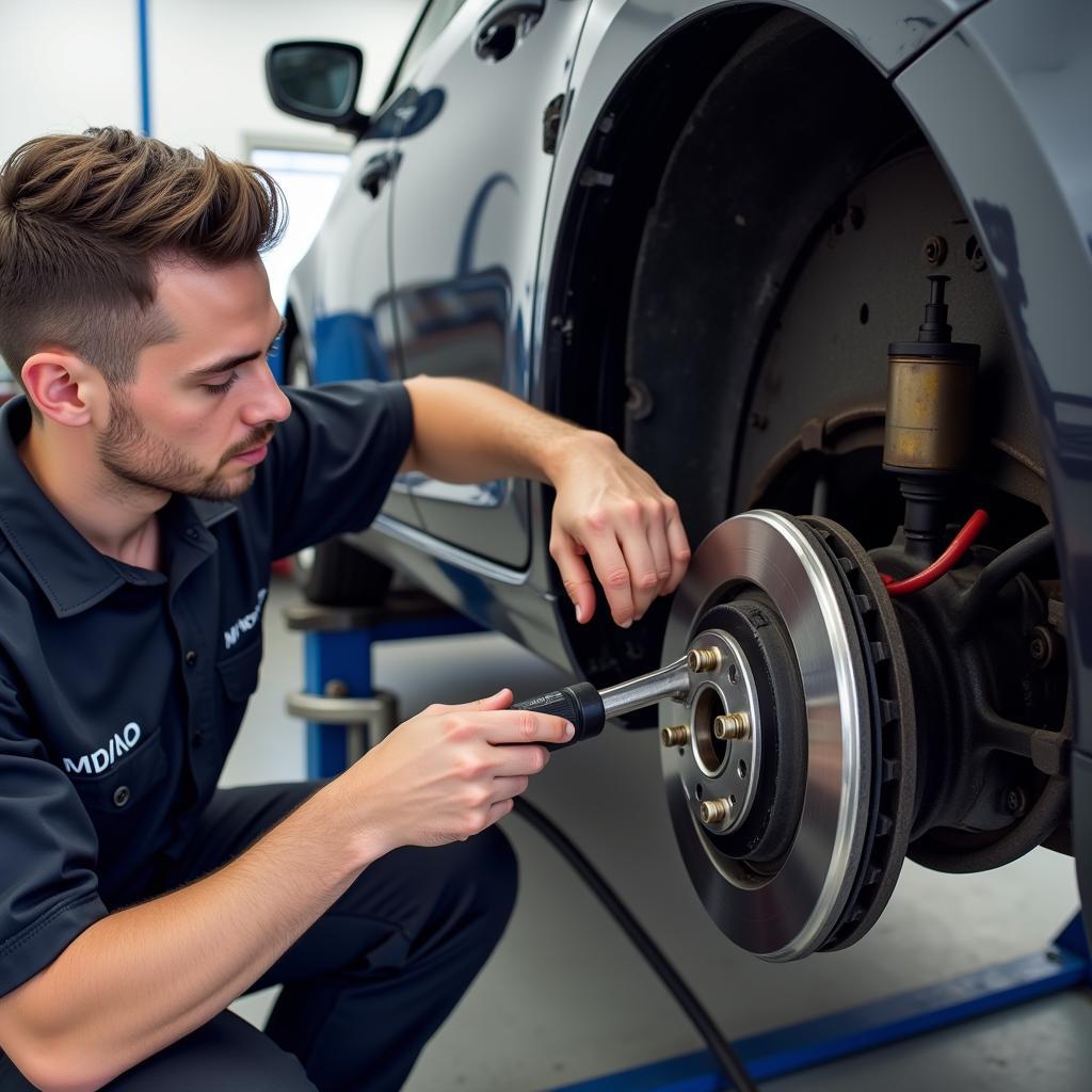 Conley Express Lube & Auto Services Brake Inspection