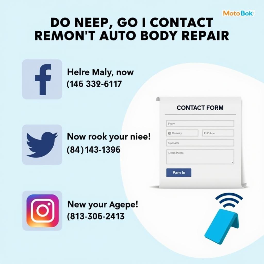 Contacting Auto Body Repair Shops