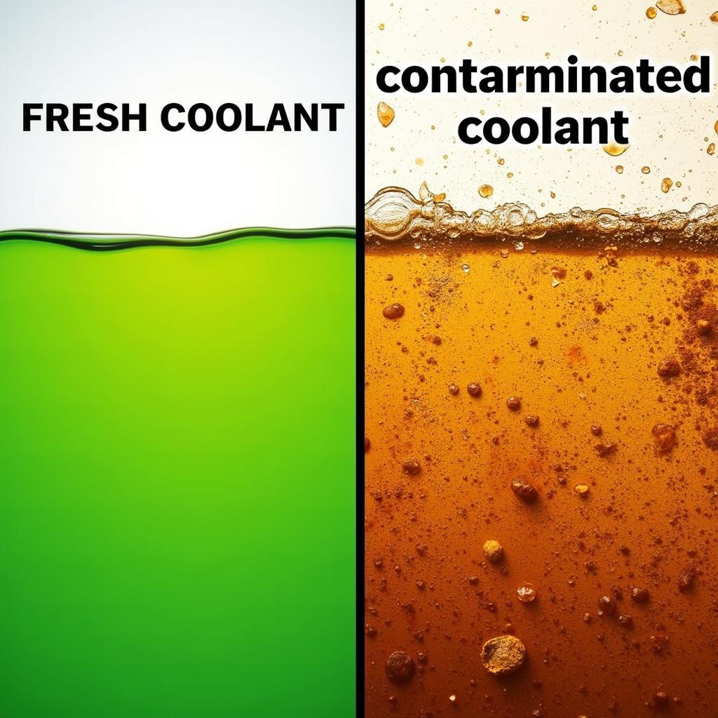 Coolant Color Comparison