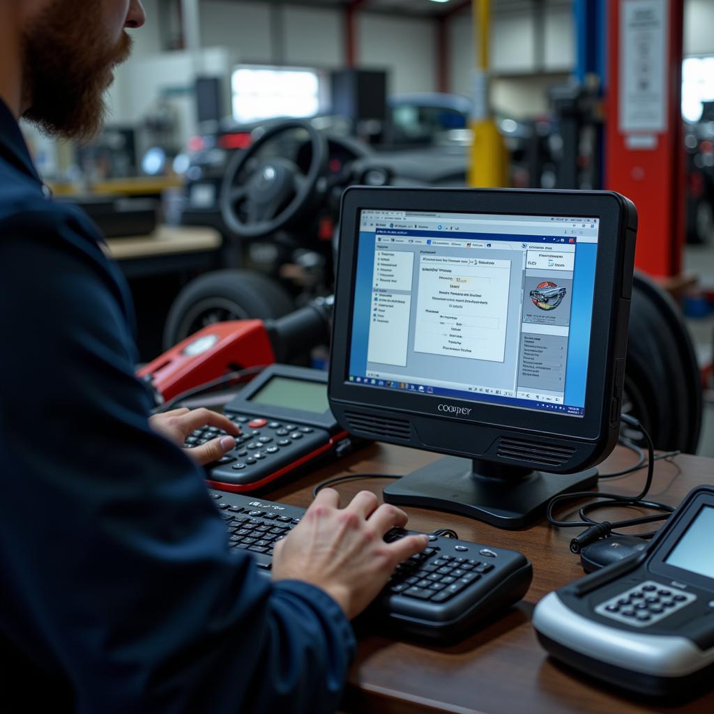 Advanced Diagnostic Tools in Cooper Auto Service